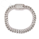 6.00 CT. Diamond Cuban Bracelet in Gold - 9.0mm - White Carat - USA & Canada